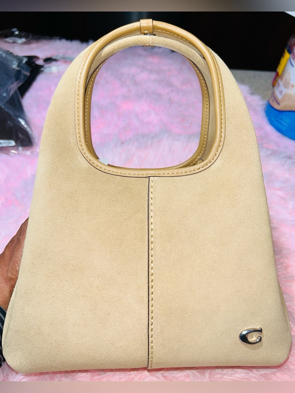 Coach Lana 23 Suede/Peanut - Picture 2 of 13